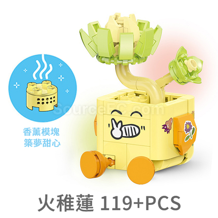 禮品訂造表情包多肉植物積木盲盒紀念品