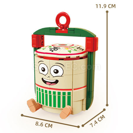 禮品訂造傳統食物積木紀念品