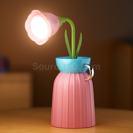禮品訂造花朵檯燈擺件紀念品