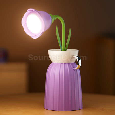 禮品訂造花朵檯燈擺件紀念品