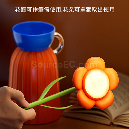 禮品訂造花朵檯燈擺件紀念品