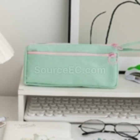 禮品訂造拼色學生文具筆袋紀念品