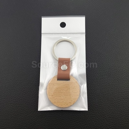 禮品訂造實木木質鑰匙扣紀念品