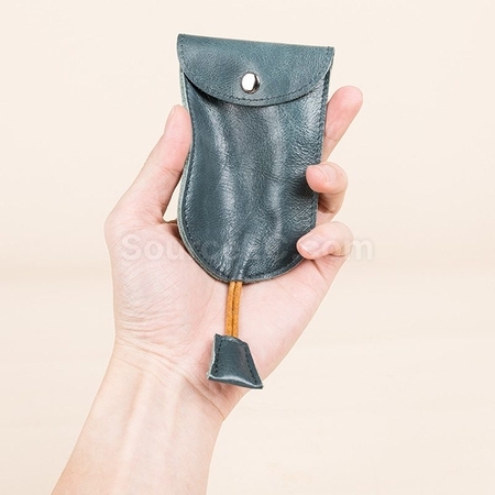禮品訂造真皮小巧大容量收納鑰匙包紀念品