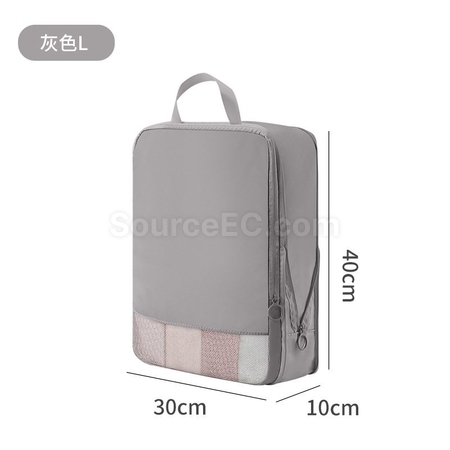 禮品訂造布面料行李箱衣物壓縮收納袋套裝紀念品