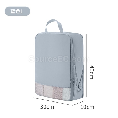 禮品訂造布面料行李箱衣物壓縮收納袋套裝紀念品