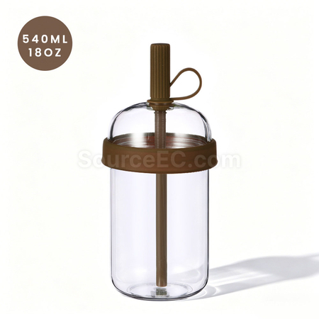 禮品訂造Tritan吸管杯奶茶杯紀念品