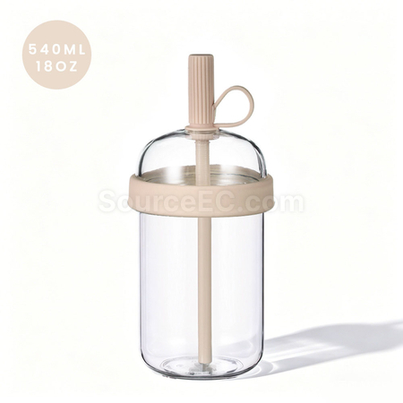 禮品訂造Tritan吸管杯奶茶杯紀念品