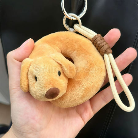 禮品訂造貝狗掛件玩偶鑰匙圈紀念品