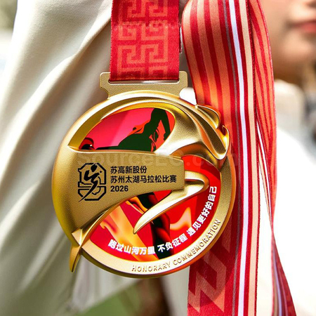 禮品訂造馬拉松金屬獎牌紀念品