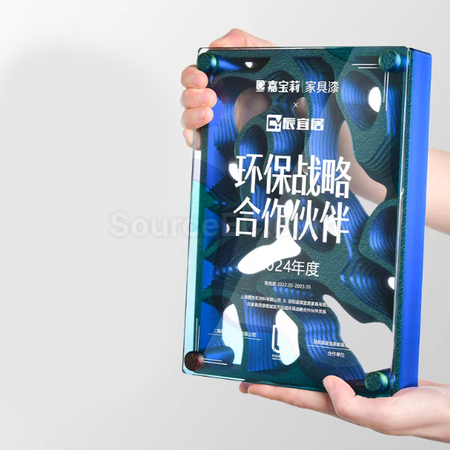 禮品訂造水晶獎牌紀念品