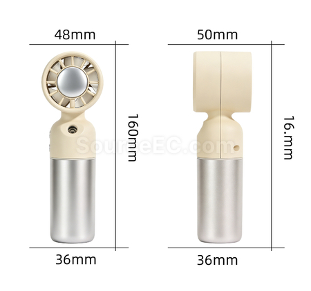 禮品訂造迷你降溫噴霧手持風扇紀念品