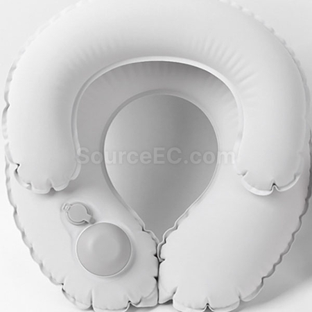 禮品訂造雙層充氣U型枕紀念品
