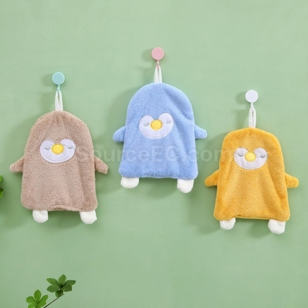 禮品訂造企鵝擦手巾紀念品