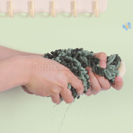 禮品訂造聖誕樹造型擦手巾紀念品