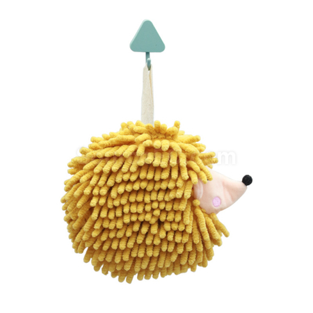 禮品訂造刺蝟造型公仔擦手巾紀念品