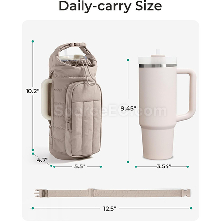 禮品訂造旅行斜跨Travel Crossbody Water Bottle Bag水杯包紀念品