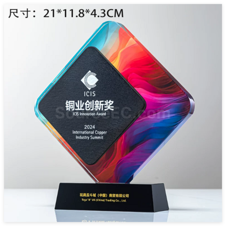 禮品訂造水晶大理石獎座紀念品