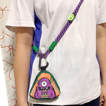禮品訂造多巴胺旅遊手提繩零錢包紀念品