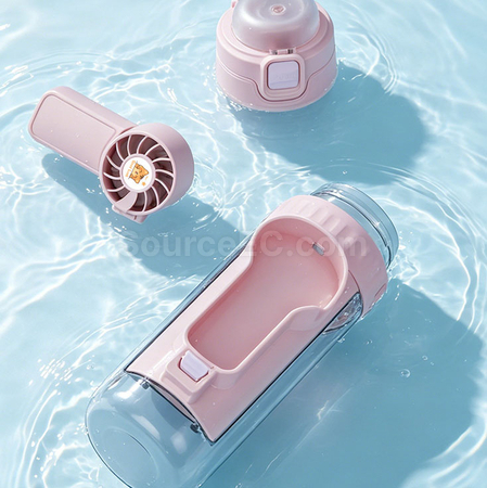 禮品訂造降溫噴霧水樽風扇紀念品