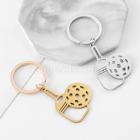 禮品訂造匹克球鑰匙扣紀念品