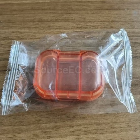 禮品訂造便攜式3格藥丸分裝盒紀念品