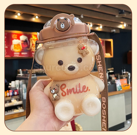 禮品訂造小熊造型水杯紀念品