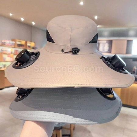 禮品訂造戶外風扇漁夫帽紀念品