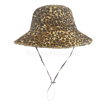 禮品訂造毛邊純色棉質漁夫帽紀念品