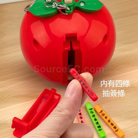 禮品訂造水果抽籤上上簽模型擺飾鑰匙扣紀念品