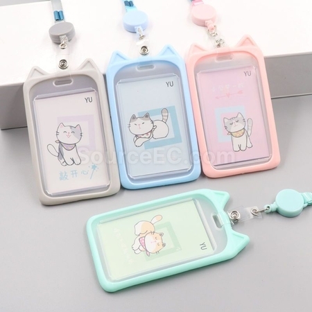 禮品訂造小貓造型卡套紀念品