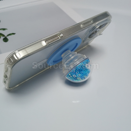 禮品訂造搖搖樂立體半球手機氣囊支架紀念品