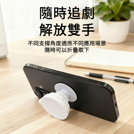 禮品訂造雙面鏡子氣囊手機支架紀念品