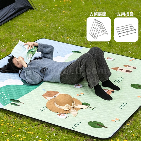 禮品訂造靠背戶外野餐墊紀念品