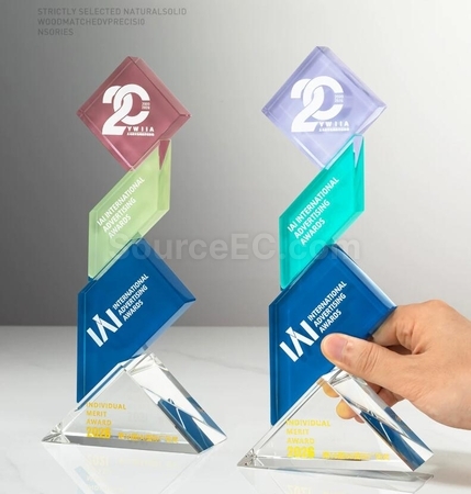 禮品訂造水晶獎座紀念品