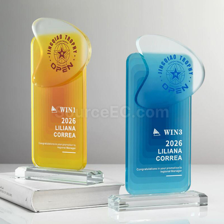 禮品訂造水晶獎座紀念品