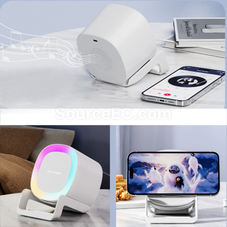 禮品訂造無線充電藍牙音箱紀念品