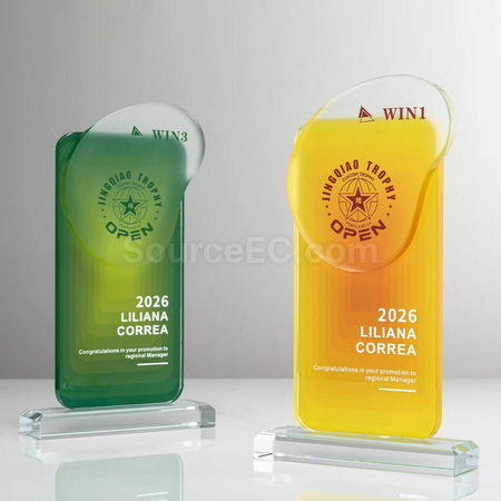 禮品訂造水晶獎座紀念品