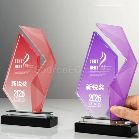 禮品訂造水晶獎座紀念品