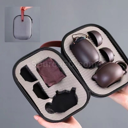 紫砂旅行茶具套裝