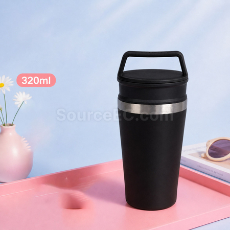 禮品訂造手提隨行咖啡杯不鏽鋼保溫杯紀念品