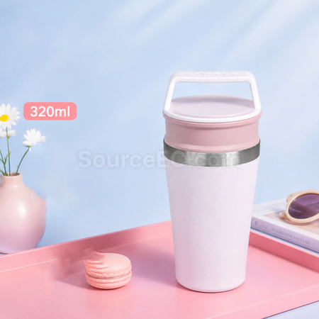 禮品訂造手提隨行咖啡杯不鏽鋼保溫杯紀念品