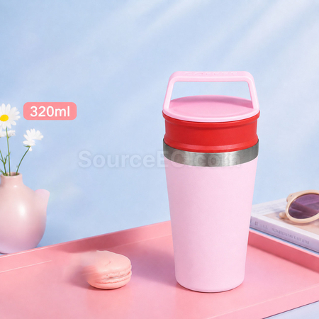 禮品訂造手提隨行咖啡杯不鏽鋼保溫杯紀念品
