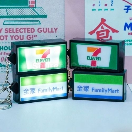 禮品訂造迷你招牌燈鑰匙圈紀念品