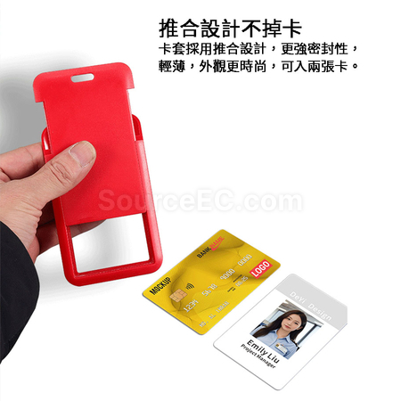 禮品訂造伸縮掛繩卡套紀念品
