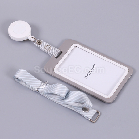 禮品訂造伸縮掛繩卡套紀念品