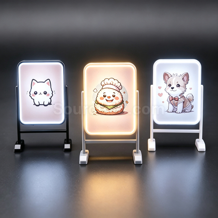 禮品訂造迷你旋轉燈牌紀念品