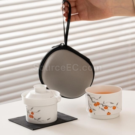 禮品訂造便攜旅行功夫茶具紀念品