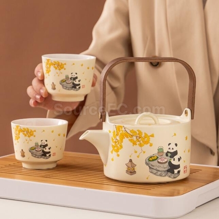 禮品訂造便攜旅行功夫茶具紀念品
