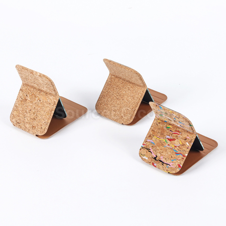 禮品訂造軟木PU皮補妝鏡紀念品